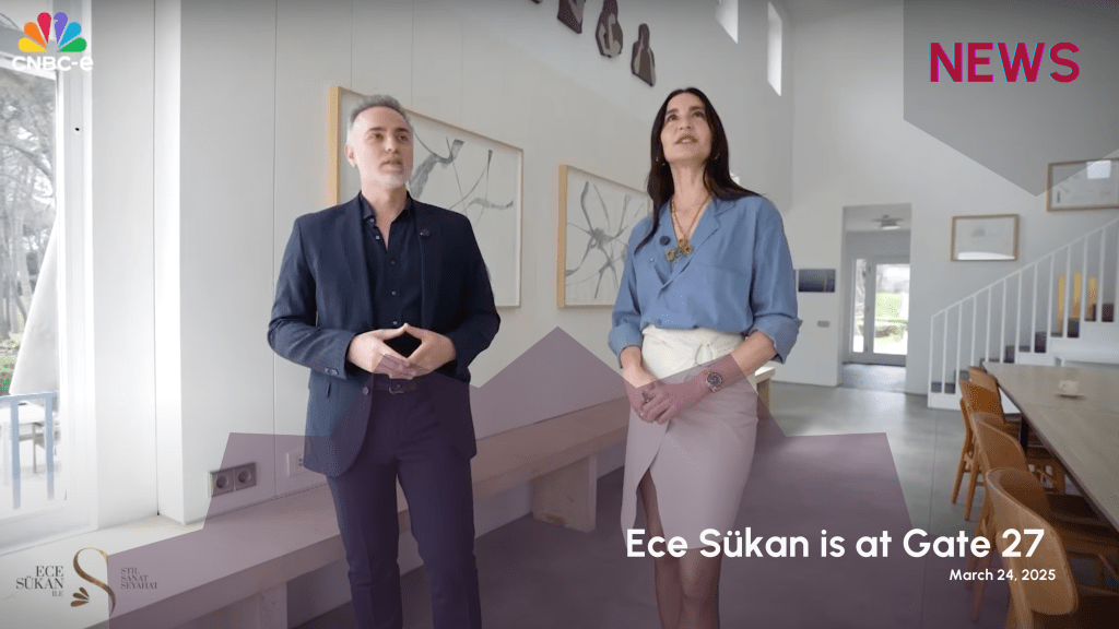 Ece Sükan is at Gate&nbsp;27