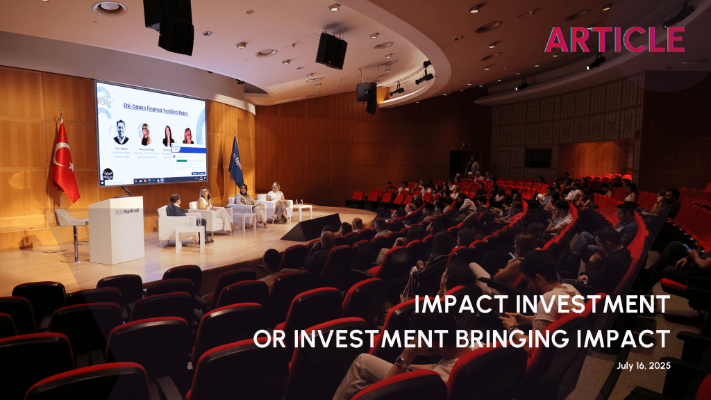 Impact Investment or Investment Bringing&nbsp;Impact