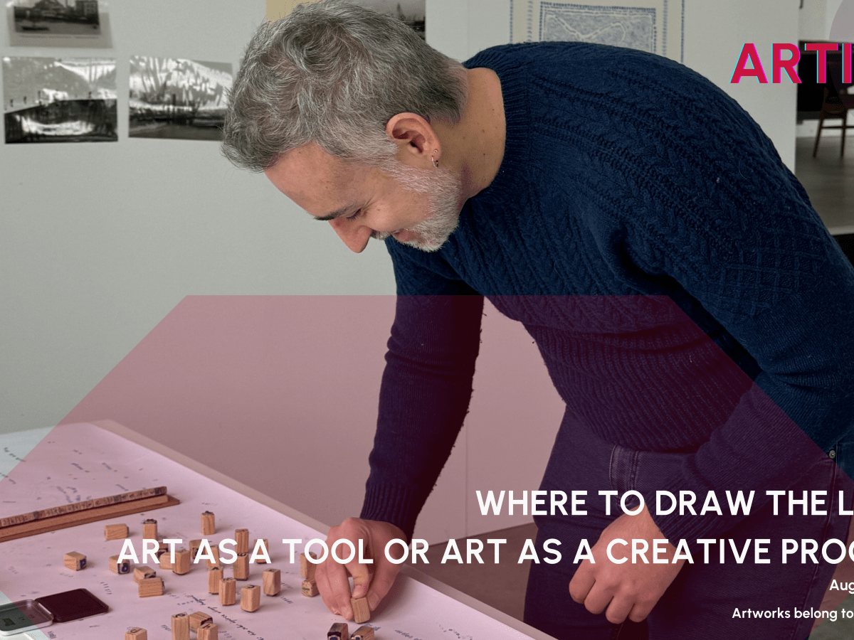 Where to draw the line? Art as a Tool or Art as a Creative&nbsp;Process